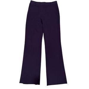 Quince Navy Blue Straight Leg Dress Pants Ultra Stretch Work Trousers Small